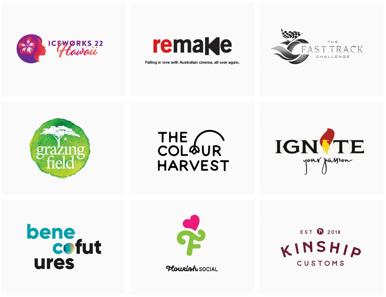 Selection of logo designs