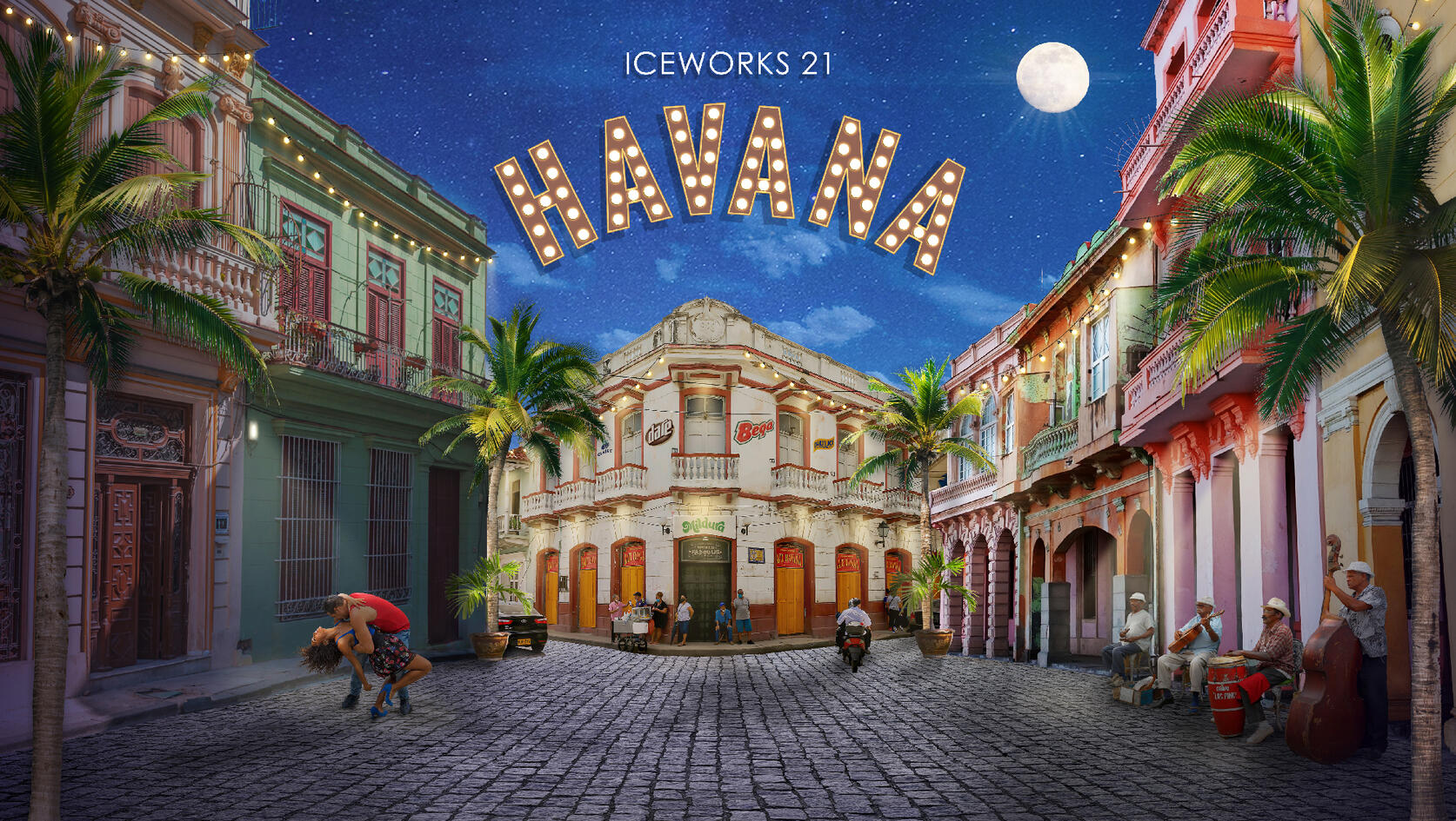 Iceworks '21 Conference custom rendered photo backdrop